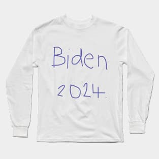 Biden 2024 Long Sleeve T-Shirt